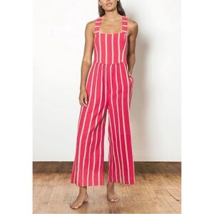 Ace & Jig Striped Sleeveless Aaron Jumper in Watermelon